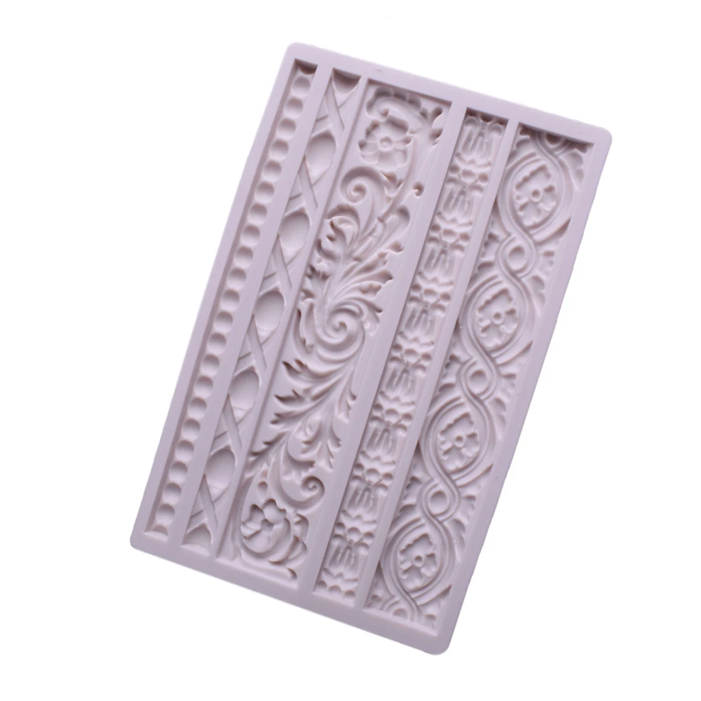 Жемчуга в виде вьющегося стебля с цветами рельефным рисунком Fondant (сахарная) торт