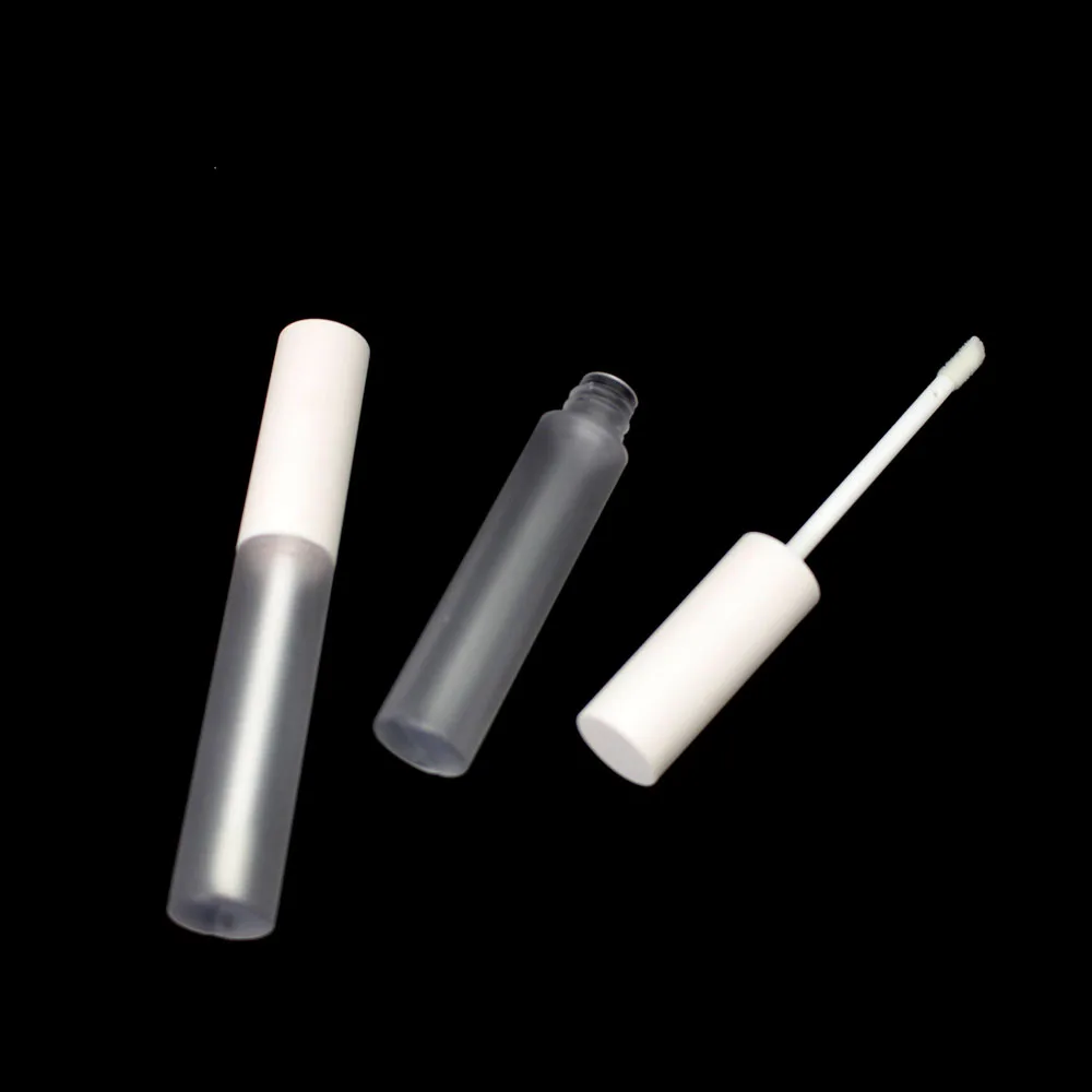 50 шт 10 мл белая крышка матовый пустой блеск для губ трубка Косметический