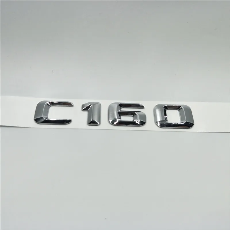 

Car Stickers For Mercedes-Benz C Class C43 C55 C63 C160 C180 C200 C220 C230 C250 W210 W212 Rear Trunk Emblem Badge Logo