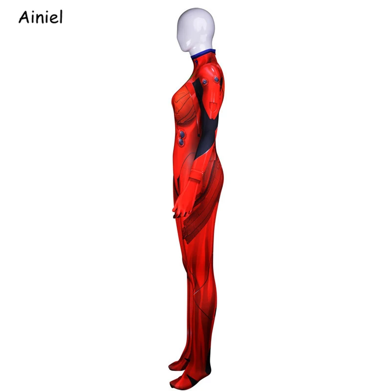 Ainiel неоновый костюм для косплея из ЭВА Аянами Рей женские боди Взрослый Детский