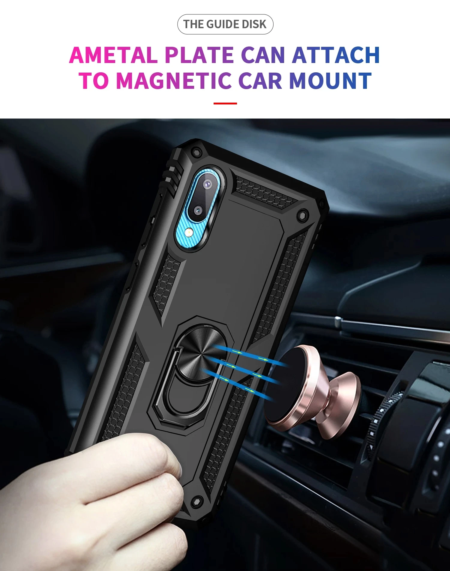 shockproof armor kickstand phone case for redmi note 10 9 pro max 9t 9s 8 7 xiaomi 11 lite 10 finger magnetic ring holder cover free global shipping