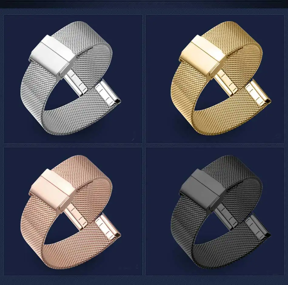 

16mm 18mm 22mm 20mm Watch Band Strap for Samsung Galaxy Watch Active 2 Band for Samsung Gear S3 Samsung Galaxy Watch 42mm 46mm