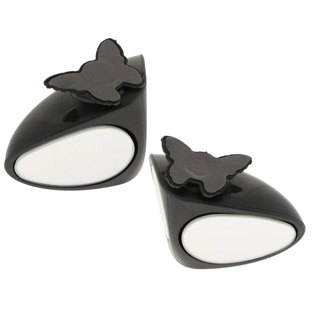 2 шт. Авто регулируемое 360 зеркало для слепых зон широкий угол заднего вида левый +