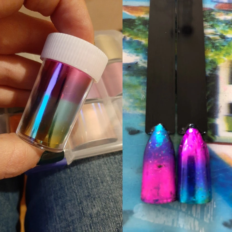 1 шт очаровательные наклейки для ногтей из фольги s наклейки-лак Алмазный дизайн