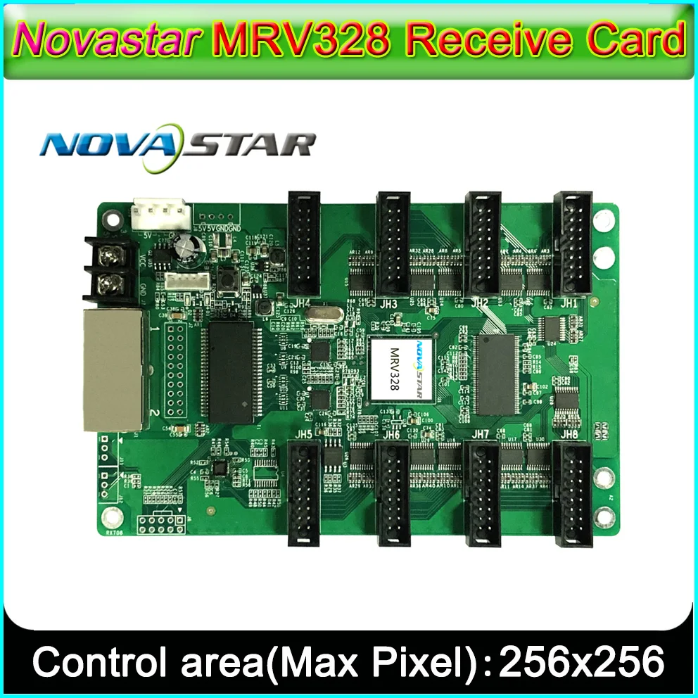 Novastar MRV328 светодиодный дисплей s приемная карта Поддержка 1/32 сканирования