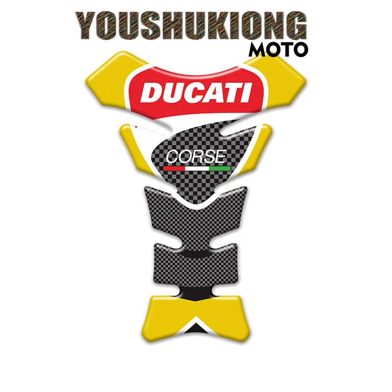 

3D Motorcycle Tank Pad Protector Case for logo Decals