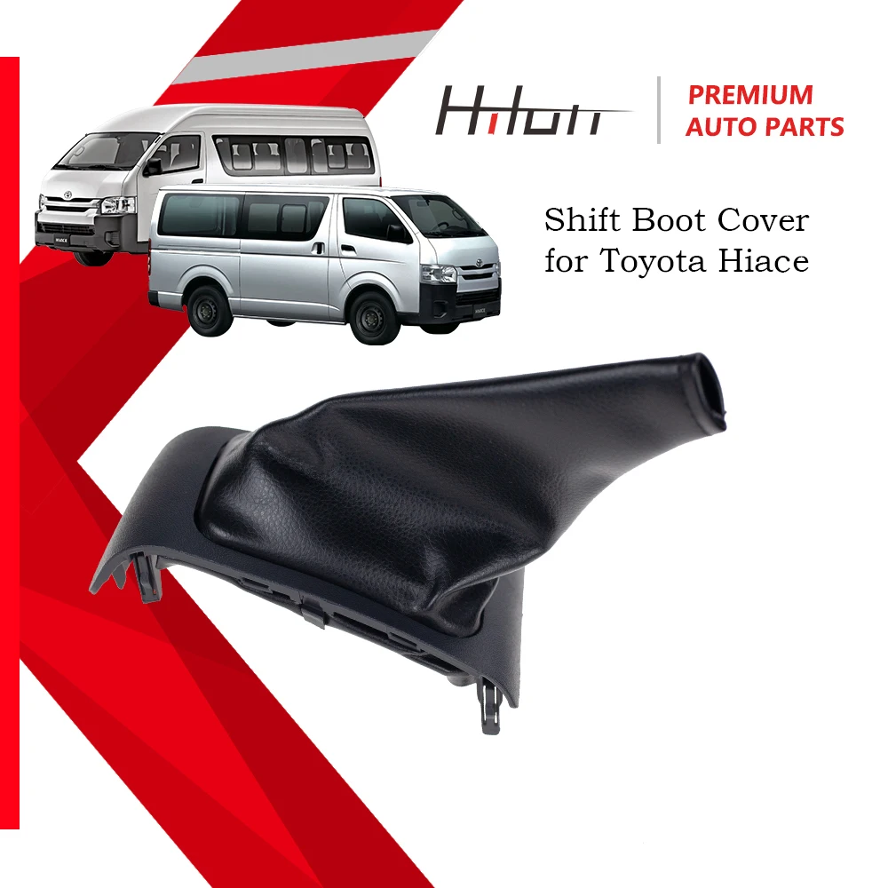 Черная крышка багажника переключения передач для Toyota Hiace 2005 2018 Quantum 2018|Ручка