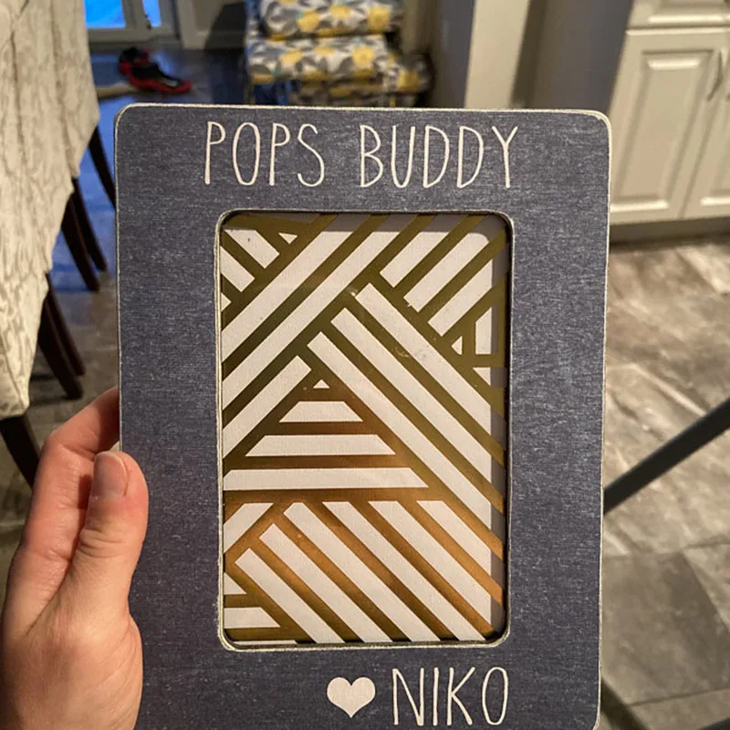 Индивидуальные гравированные фоторамки для Дедушки папы 4x6 фоторамка подарок на