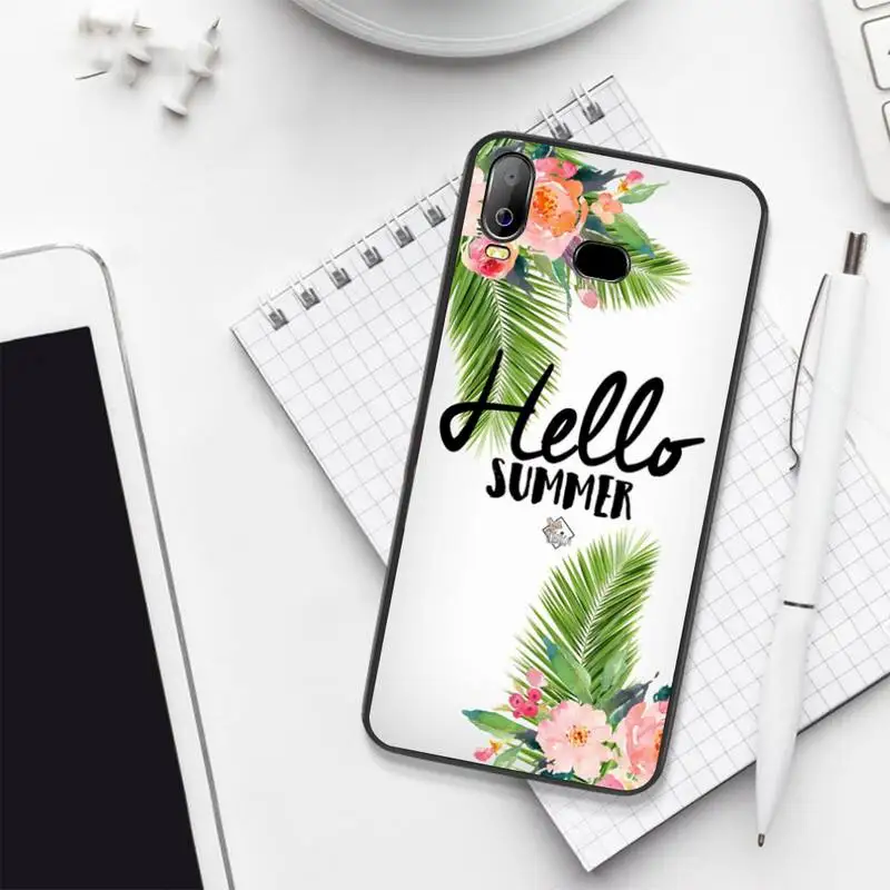 Чехол HPCHCJHM Hello Summer для девушек праздничный чехол телефона Samsung A10 A20 A30 A40 A50 A70 A71 A51 A6