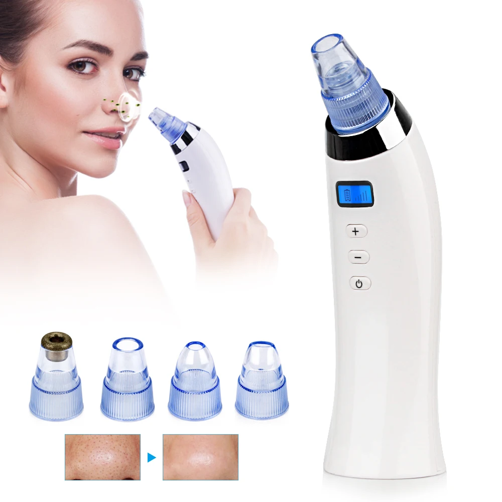 

Beauty Blackhead Remover Face Deep Pore Vacuum Acne Cleaner For Remove Pimple Skin Tag Nose Cleansing Instrument Skin Care Tools