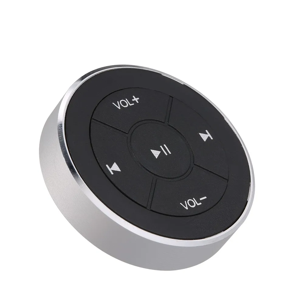 BT-005 Wireless Media Button Bluetooth 3.0 Remote Control for Car Steering Wheel Motorcycle Bike Music Play Media Controller for