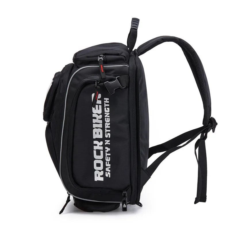 ROCK Байкер Водонепроницаемый черный цвет шлем сумка мотоцикл багаж рюкзак сумки