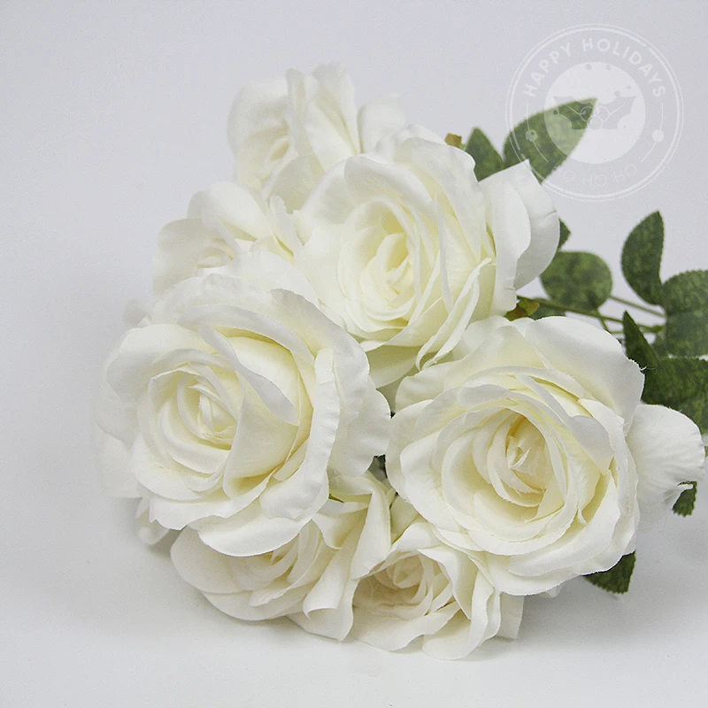 10 цветов/бутон Винтажные розы паста кофейных зерен фиолетовый серый розовый