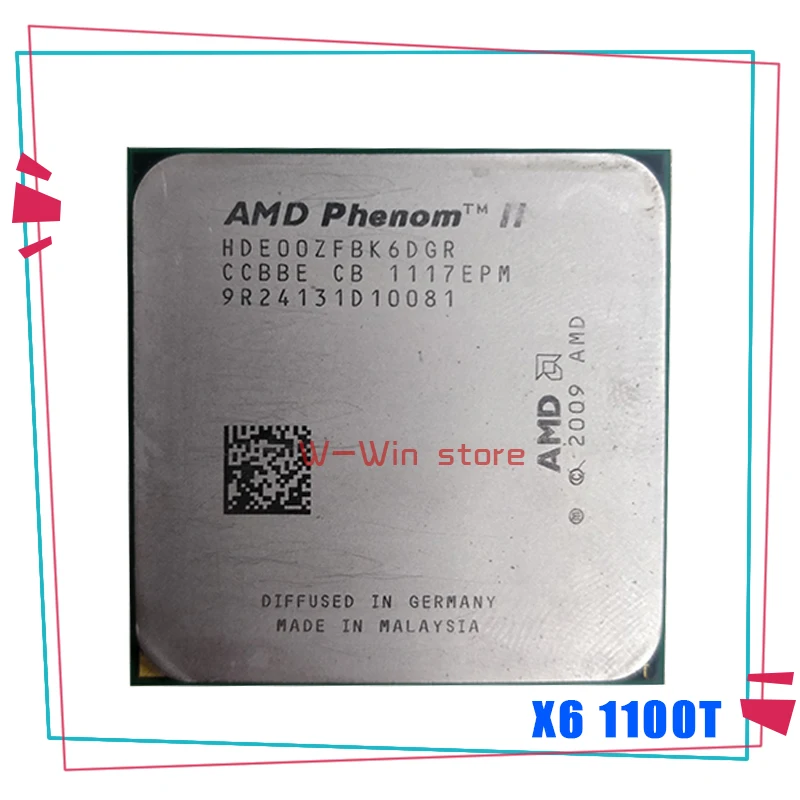6 ядерный процессор AMD Phenom II X6 1100T 1100 3 ГГц HDE00ZFBK6DGR Socket AM3|Процессоры| |