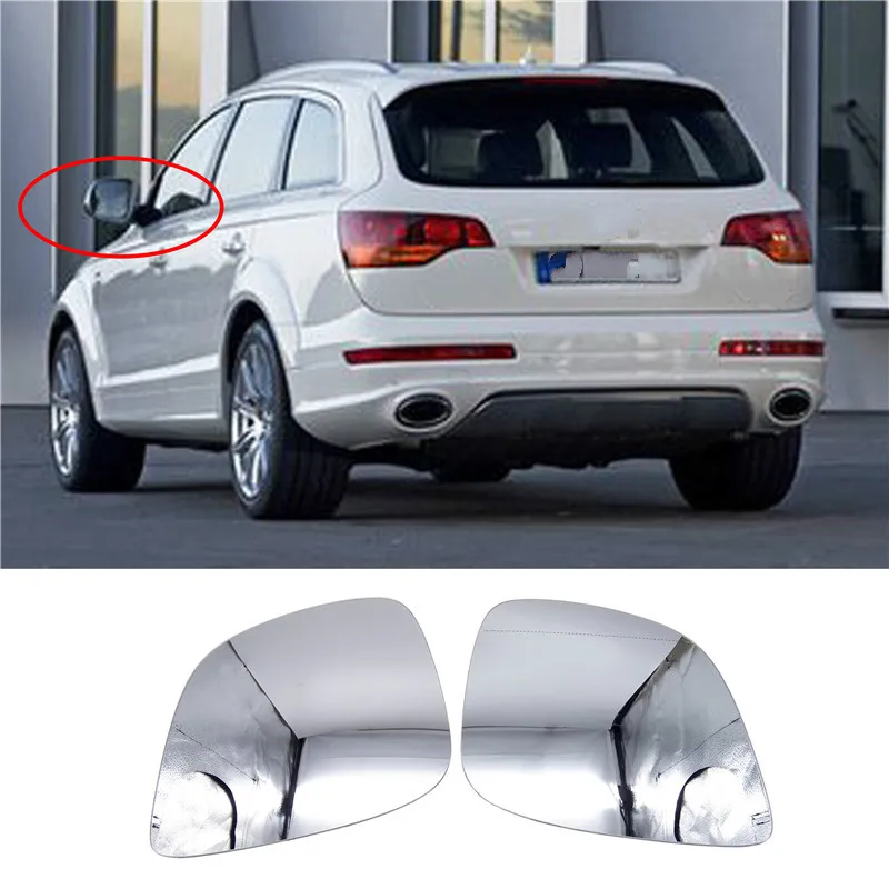 1 пара боковое зеркало заднего вида с подогревом и широким углом обзора для Audi Q5 Q7