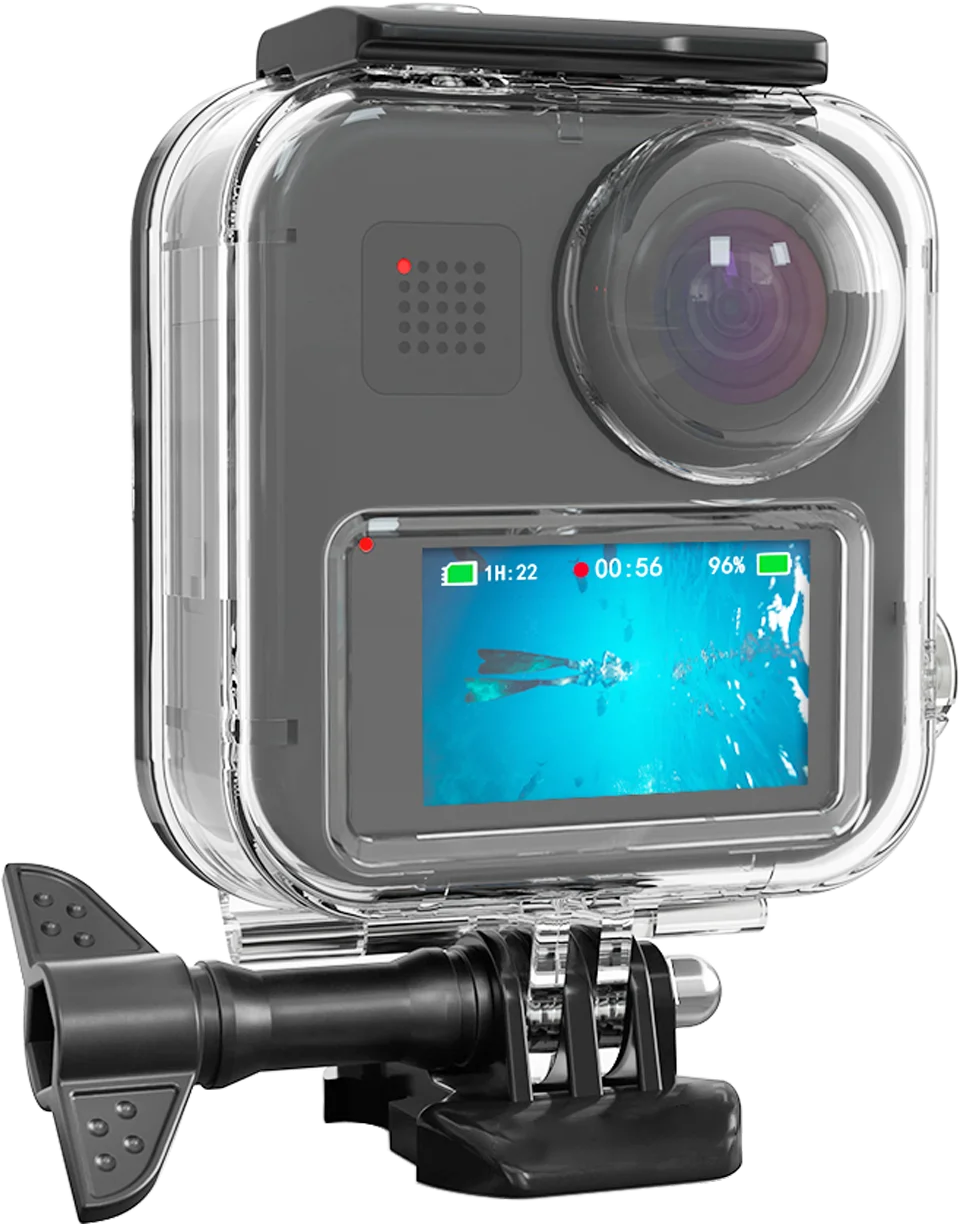 Водонепроницаемый чехол для GoPro Max защитный панорамной камеры Go Pro 360 с функцией