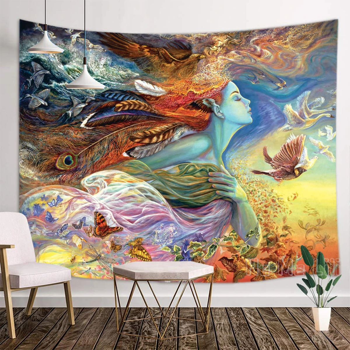 

The Spirit Of Flying Tapestry Wall Decor Room Accessories