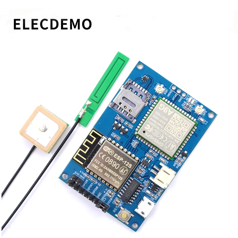 ESP8266 ESP-12S ESP12S A9G GSM GPRS + gps IOT Node V1.0 модуль макетная плата со всеми в одном Wi-Fi сотовая