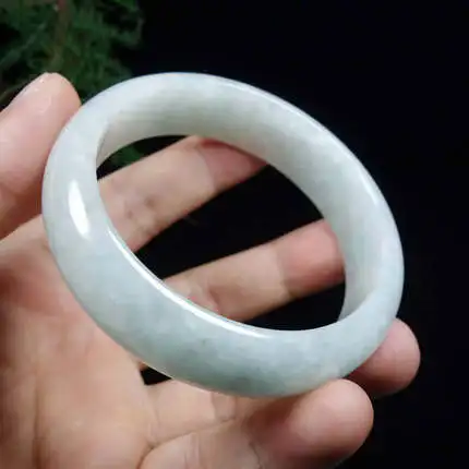 zheru jewelry natural Myanmar jadeite 54-64mm light color bracelet elegant princess best gift | Украшения и аксессуары