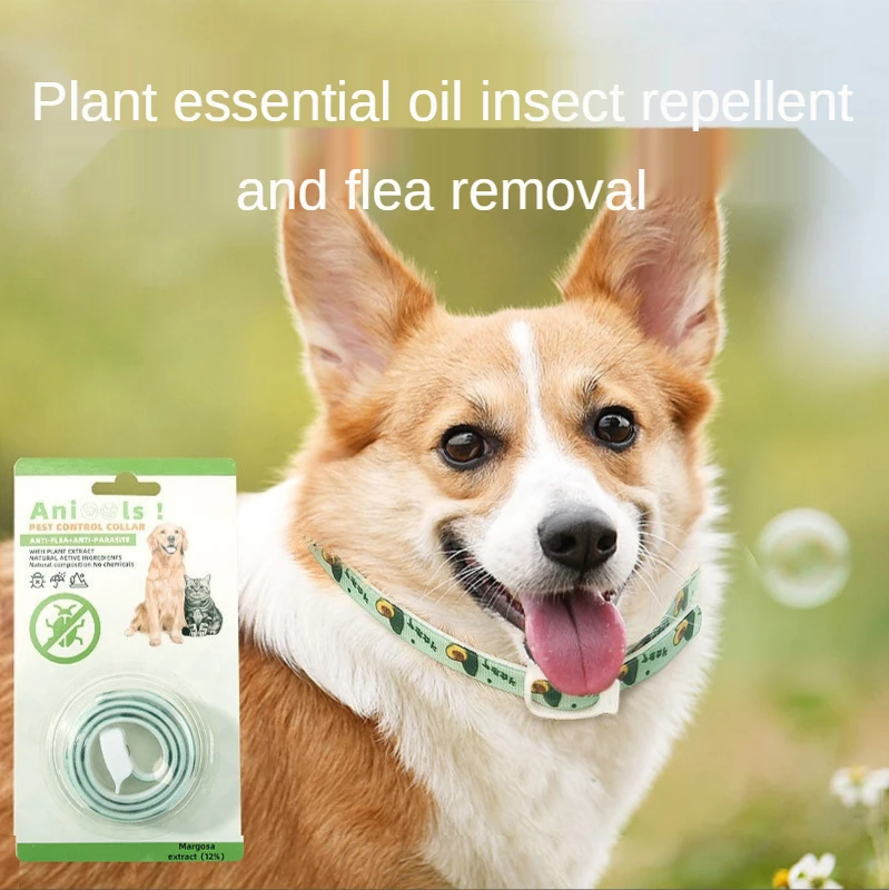 

Removes Flea And Tick Collar for Dogs Cats Up To 8 Month Flea Tick Collar Anti-mosquito & Insect Repellent Breakaway Cat Collar