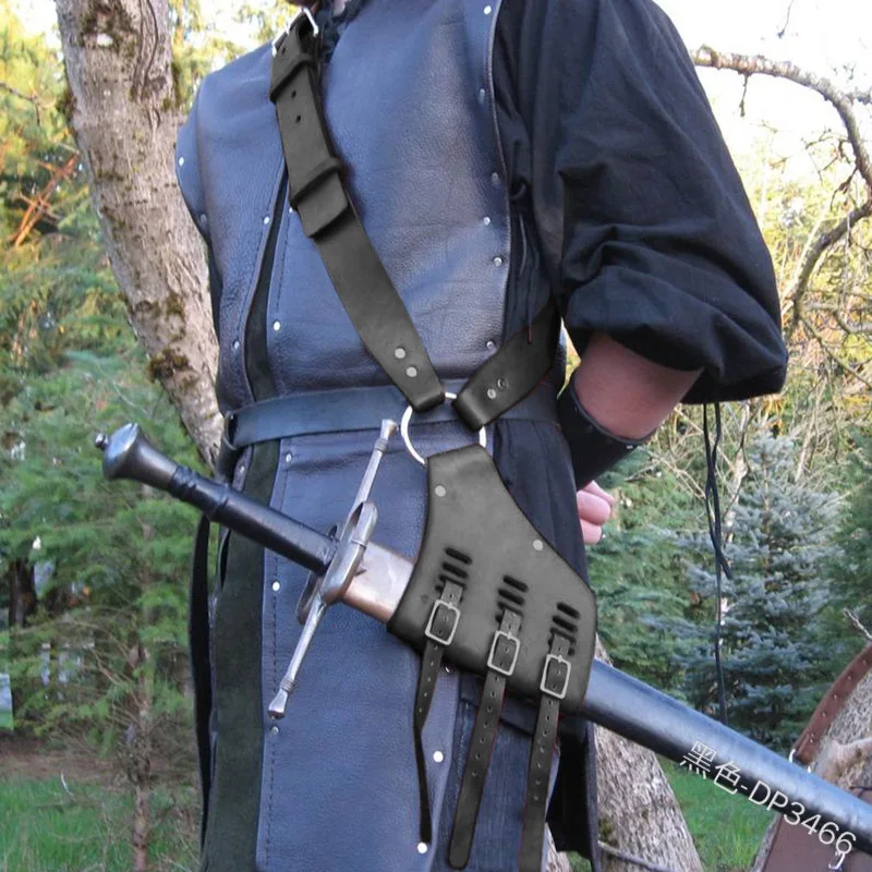 Чехол для косплея с пряжкой на ремень средневекового воина|Реквизит костюмов| |