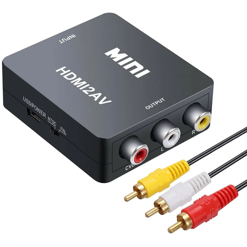 Преобразователь системы ТВ и видео PAL NTSC SECAM в переключатель адаптер Папа-мама