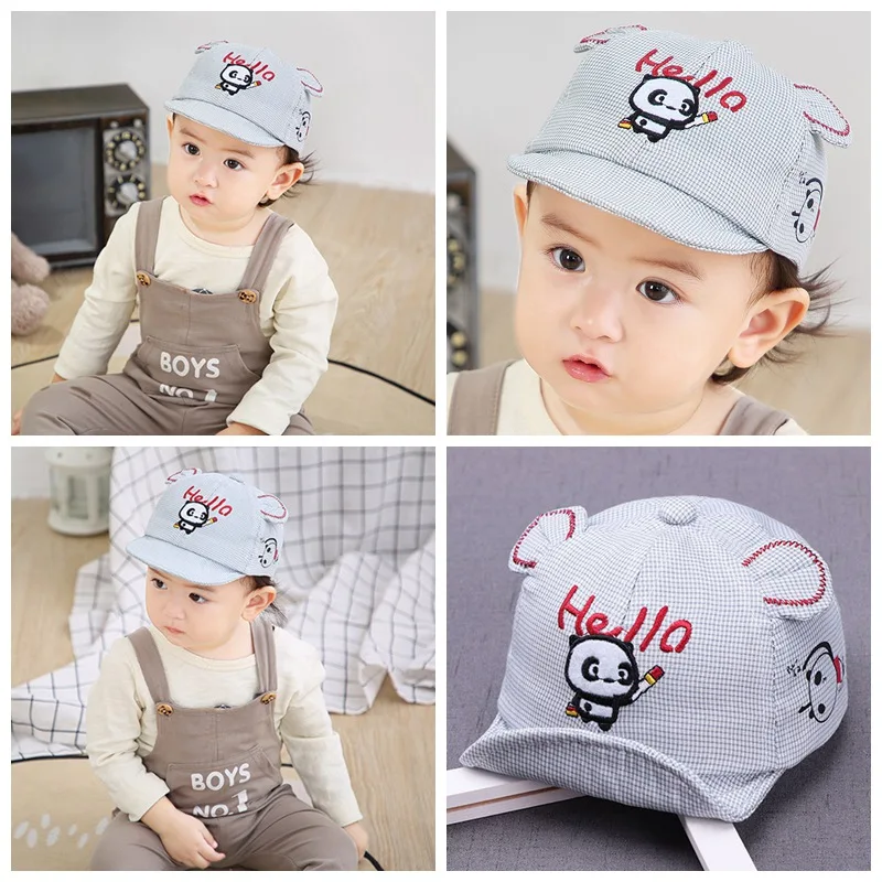 Детская бейсболка новая милая алфавитная шляпа для мальчиков и девочек с