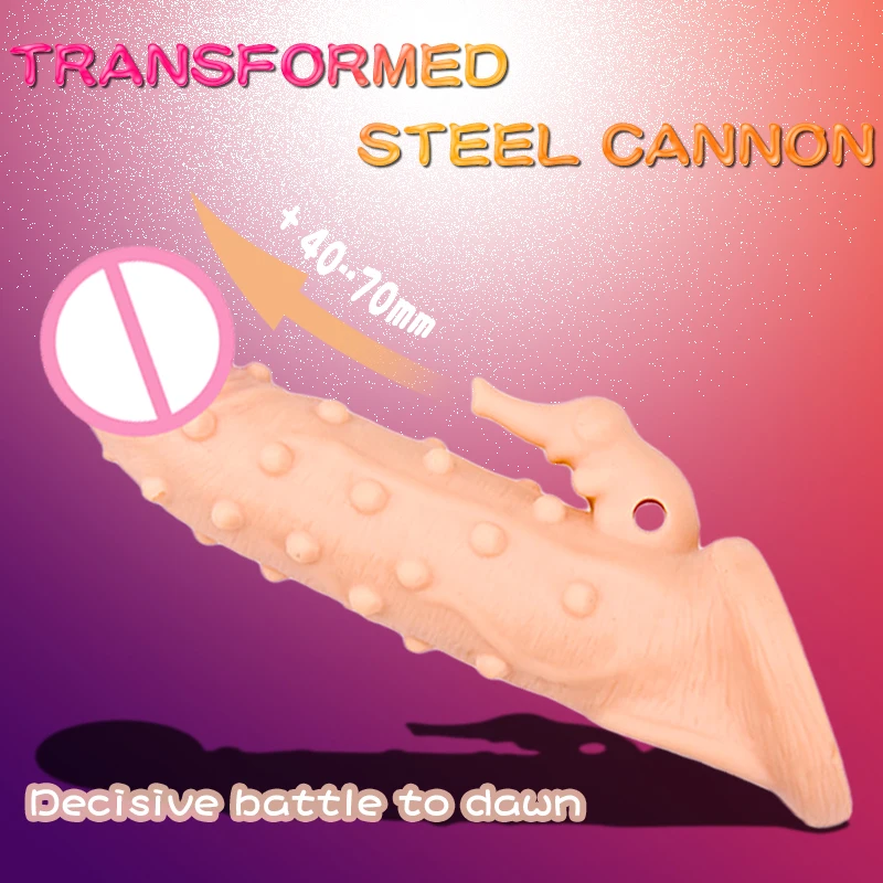 Презервативы для мужчин Nuo многоразовые презервативы с задержкой расширитель