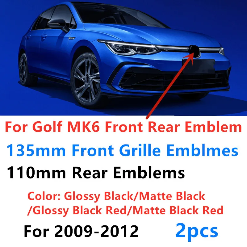 Значок на переднюю решетку автомобиля из АБС-пластика 135 мм 110 2 шт. эмблема для