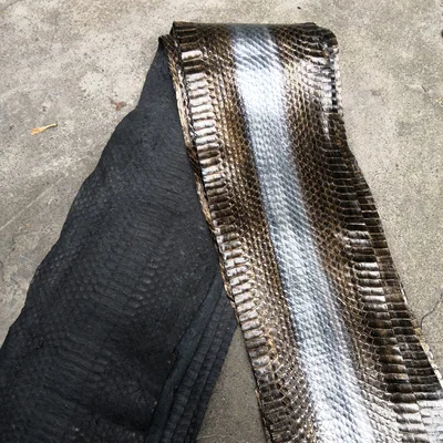 DIY натуральная змеиная кожа ткань с редкой кожей 100-110x10 см