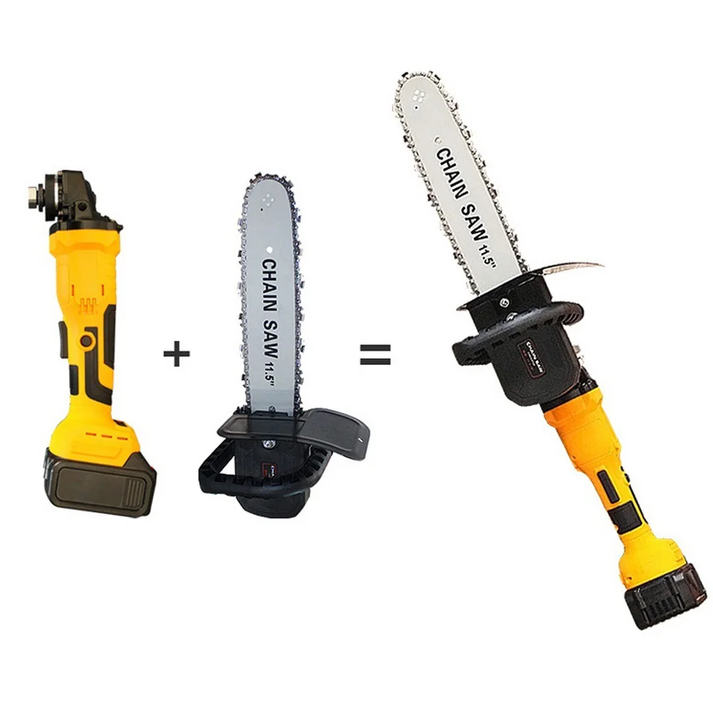 

Беспроводная литиевая электрическая угловая шлифовальная машина, подходит для 1012/2012/3012/4012 цепной пилы, + 44 насадки для нарезки