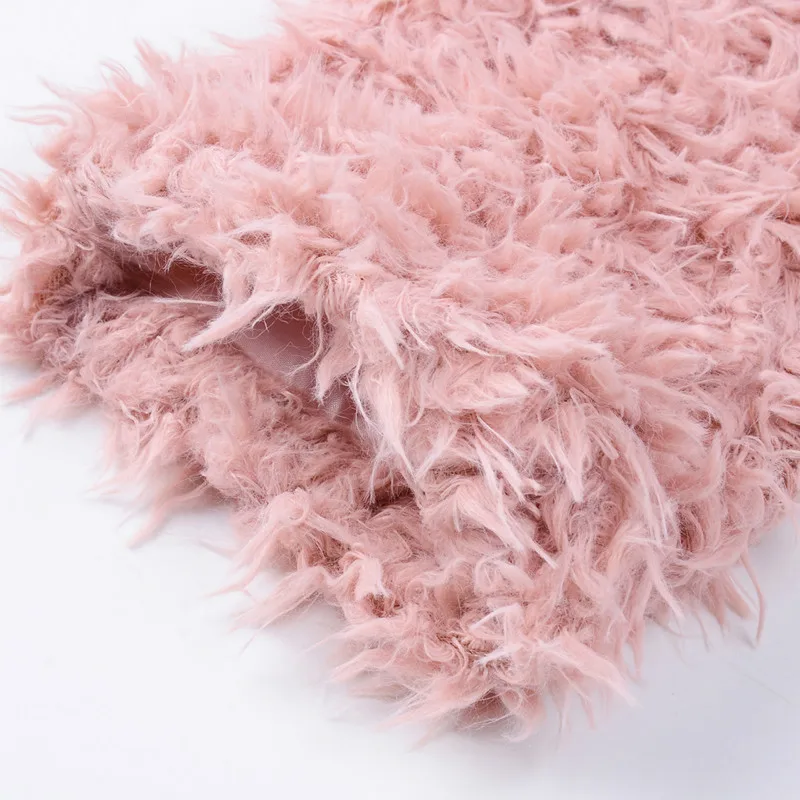 Winter Women High Quality Faux Rabbit Fur Coat Luxury Long Fur Coat Loose Lapel OverCoat Thick Warm Plus Size Female Plush Coats