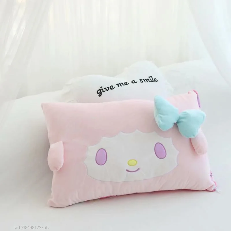 

Soft Anime Kawaii Pillowcase Cute Pillow Cushion Cover Double Side Thickened Pillow Case Children Plush Toys Girl Bedroom Decor