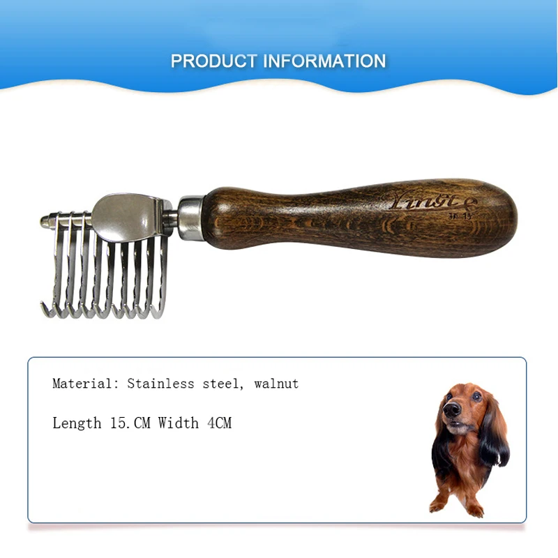 Расческа для собак и кошек профессиональная расческа груминга спутывания