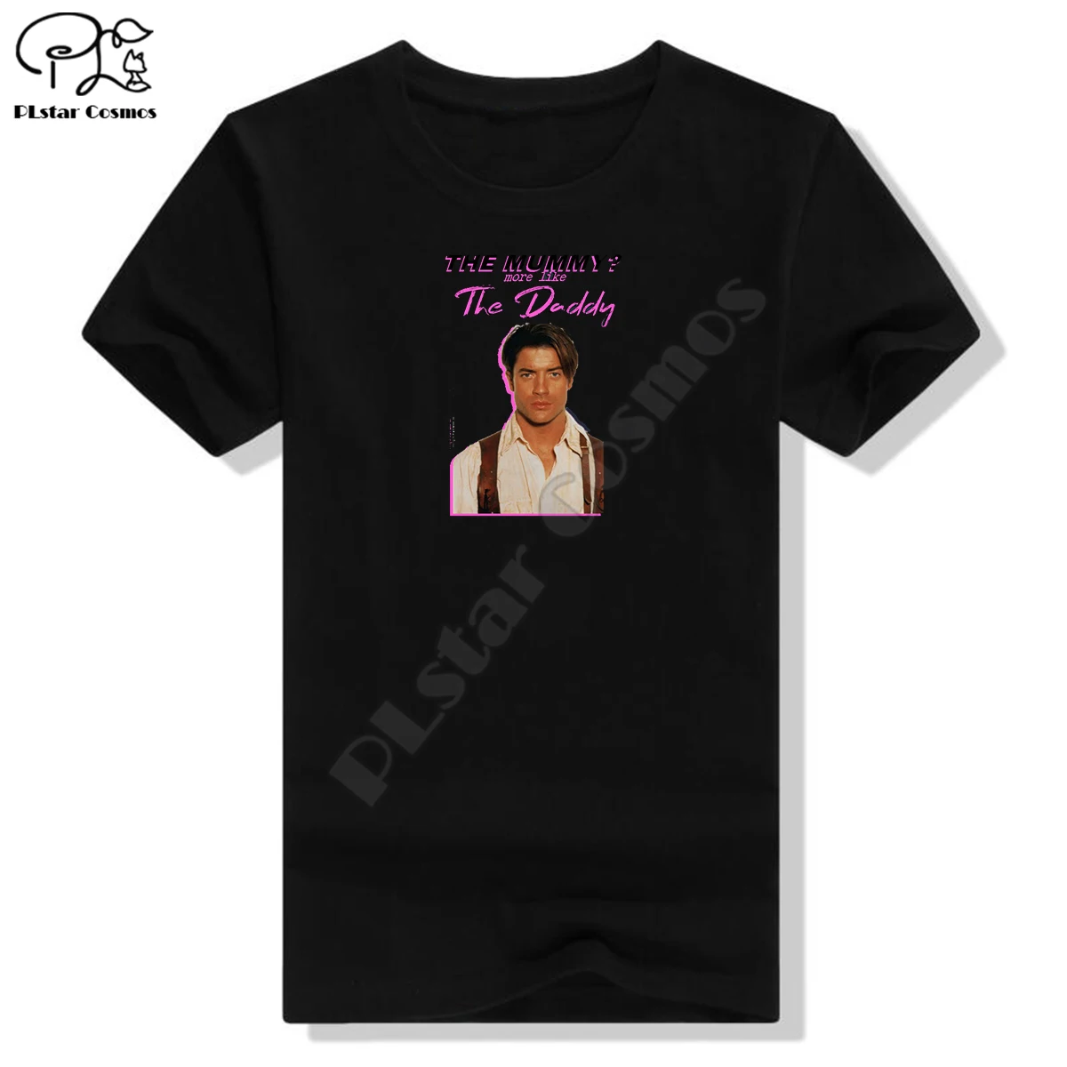 

T Shirt summer Big Worm's Ice Cream printed t-shirt men for women shirts tops black cotton tees Fashion Short sleeve