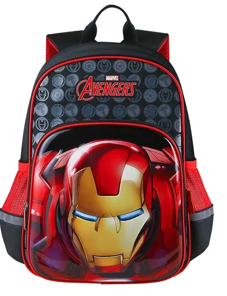 Disney New school bag for boy new 3D spider iron man captain america orthopedic primary student backpack Mochilas Escolares