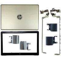 gold laptop case 924893 001 for hp pavilion 15 bs 15t bs 15 bw 15z bw lcd back coverfront bezelhingeshinges cover