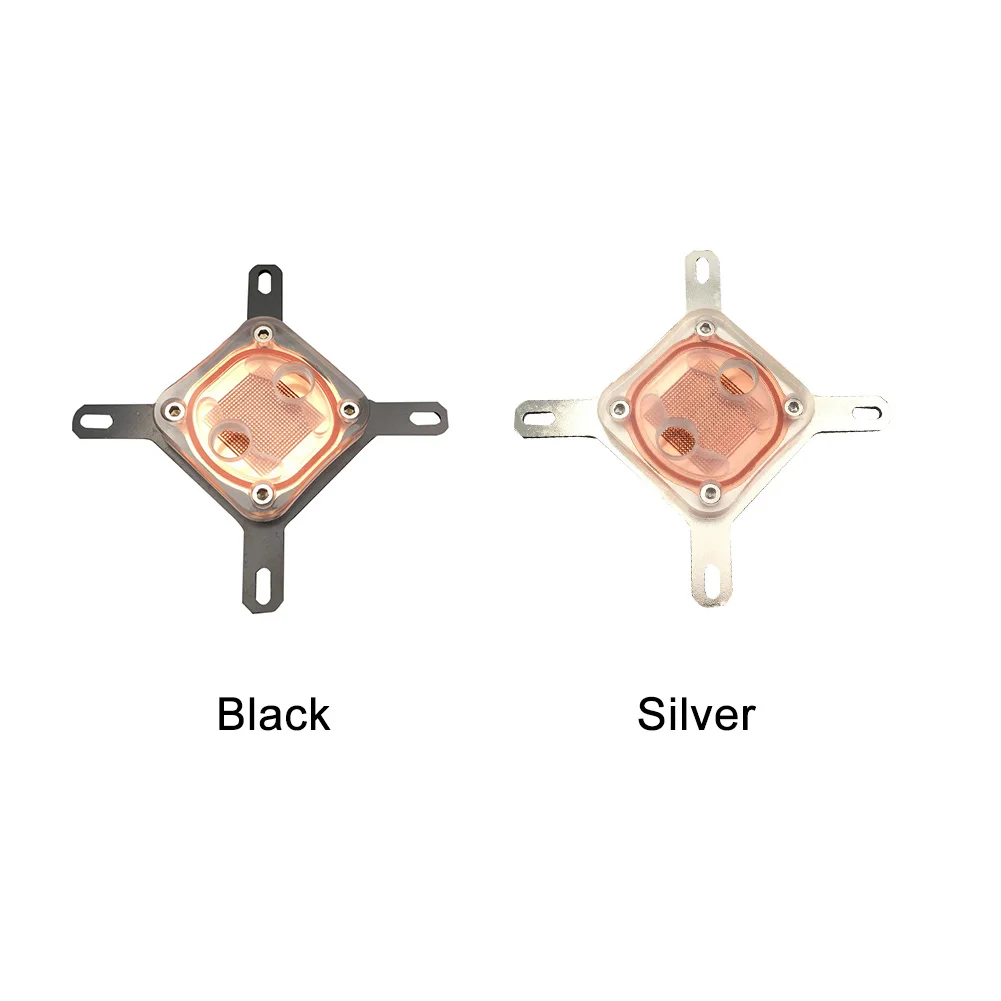 ПК акриловая крышка Медная база водяного охлаждения блок радиатора Бизнес офис