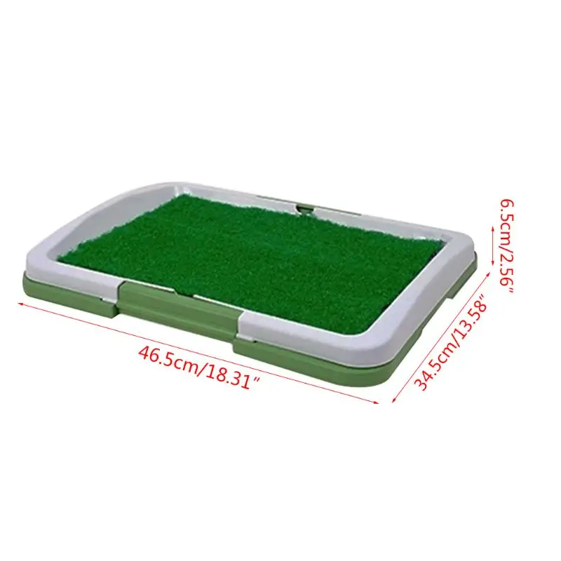 

Artificial Grass Bathroom Mat for Puppies and Small Pets- Portable Potty