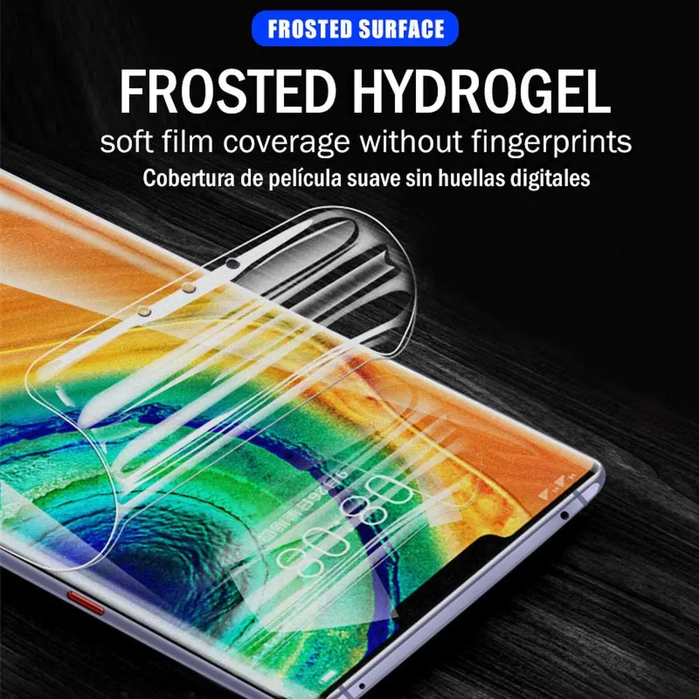 Защитная Гидрогелевая пленка 25D для Huawei Honor 8x8 9 10 Lite 10i 20 Pro 7a 7c экрана полное