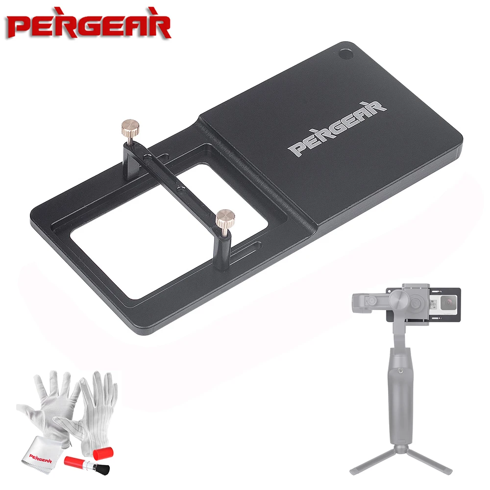 Pergear ручной шарнирный адаптер переключатель Монтажная пластина для GoPro Hero 7 6 5 4 3 3+ Yi 4k камера для DJI Osmo Feiyu Zhiyun Smooth 4