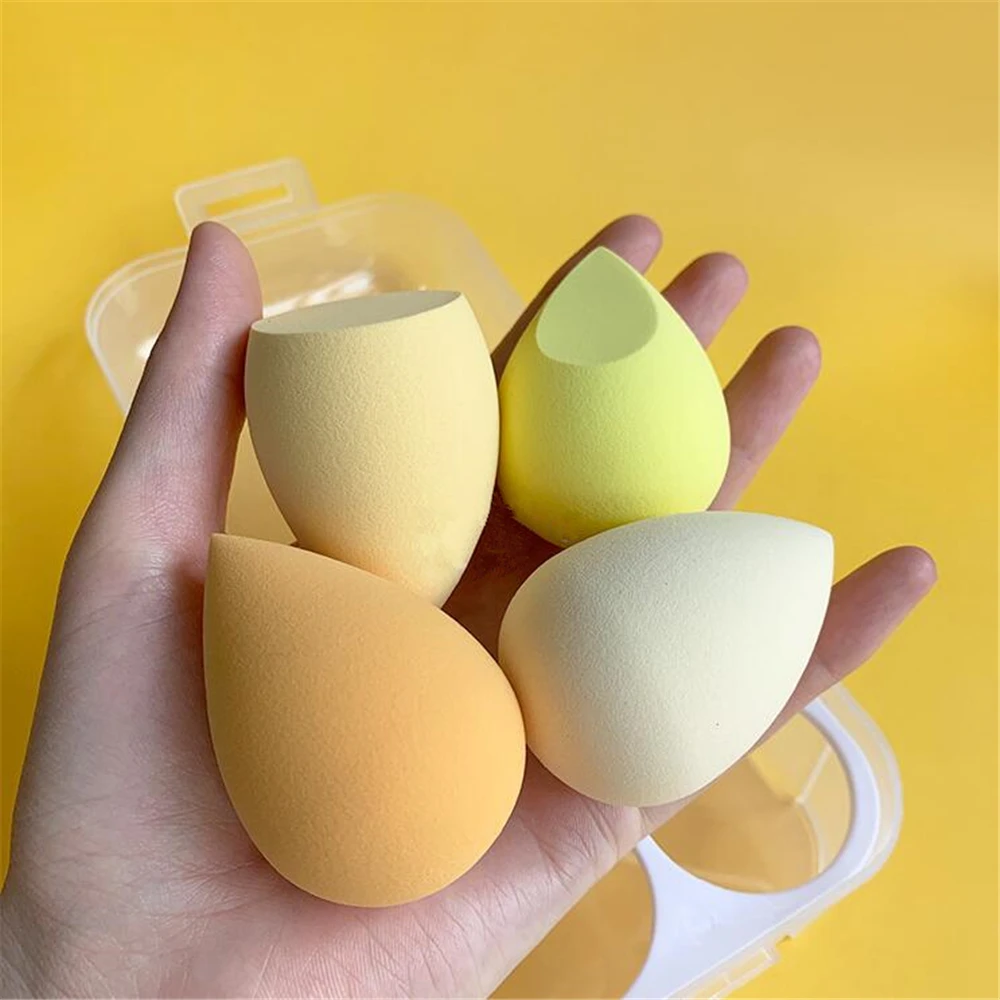 4pcs Makeup Cosmetic Puff Makeup Sponge with Storage Box Egg Container Face Foundation Powder Sponge Gourd Holder Beauty Tools
4pcs Makeup Cosmetic Puff Makeup Sponge with Storage Box Egg Container Face Foundation Powder Sponge Gourd Holder Beauty Tools