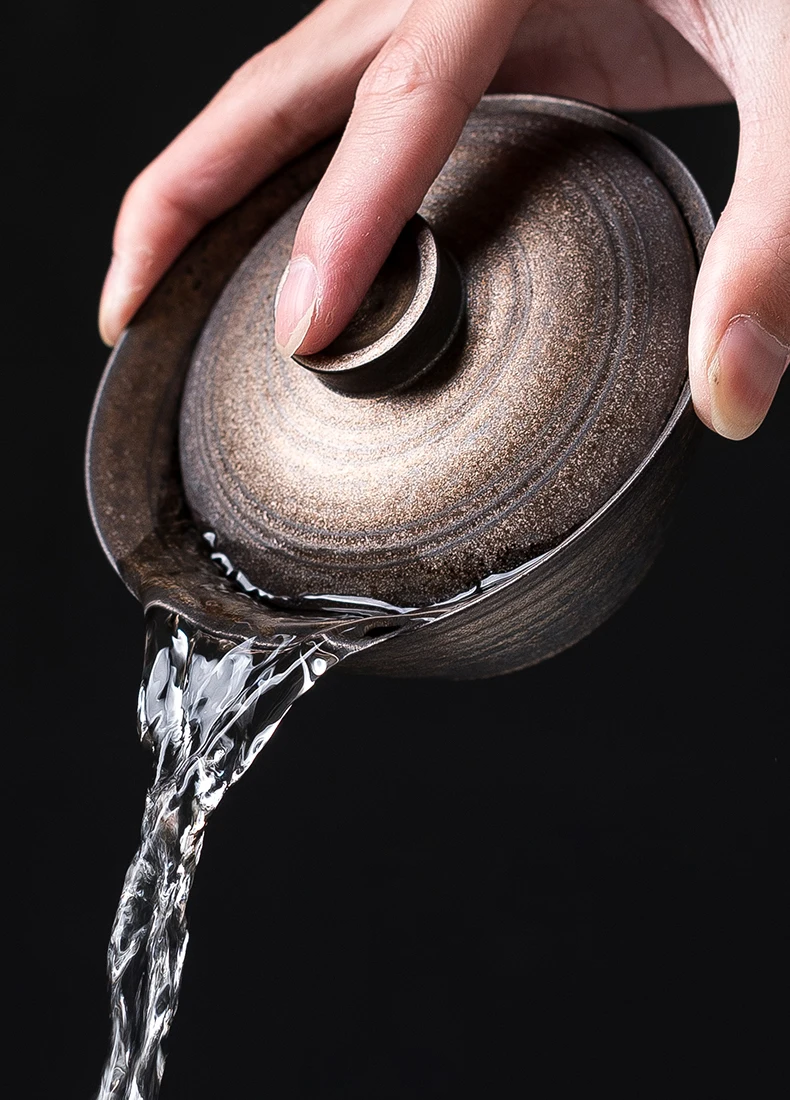 TANGPIN керамический чайник Gaiwan, чайная чашка ручной работы chawan китайский чайный набор кунг-фу посуда для напитков