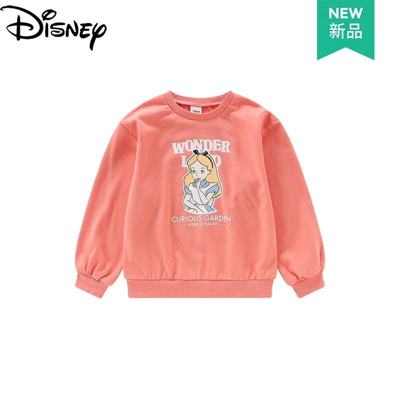 

Disney Mickey Mouse Round Neck Children's Sweater Girls Sweater Spring and Autumn 2021 Fall New Autumn Fashion