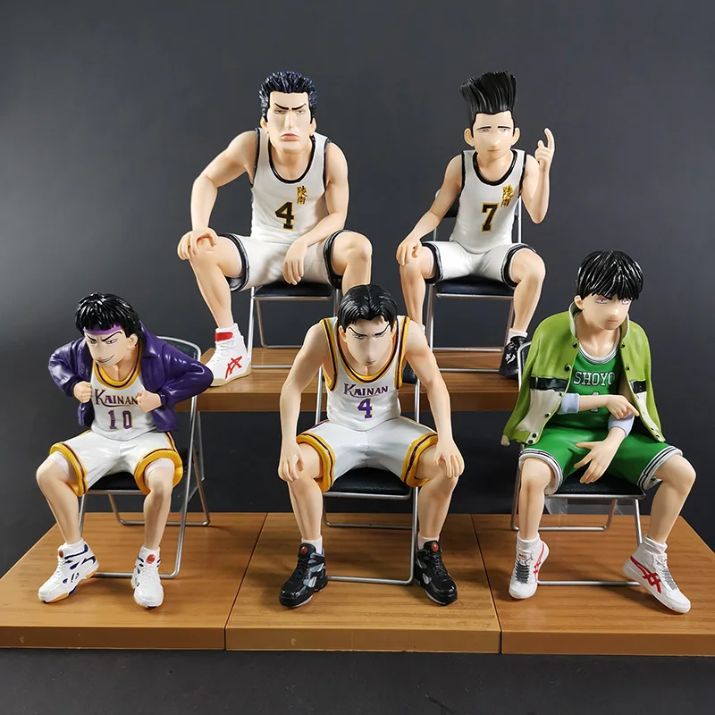 ПВХ фигурка Slam Dunk Akira Sendoh Kiyota Nobunaga Fujima Kenji Shinichi Maki Uozumi Jun Аниме Фигурка Модель