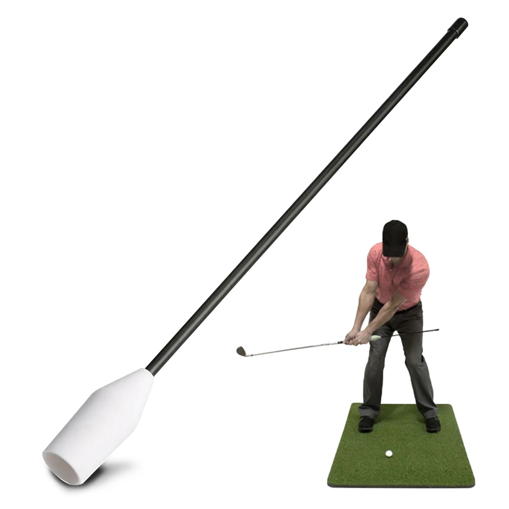 

Portable For Beginner Teaching Correction Aids Indoor Outdoor Practice Guide 49.4 Cm Golf Swing Trainer Sports Gesture Alignment