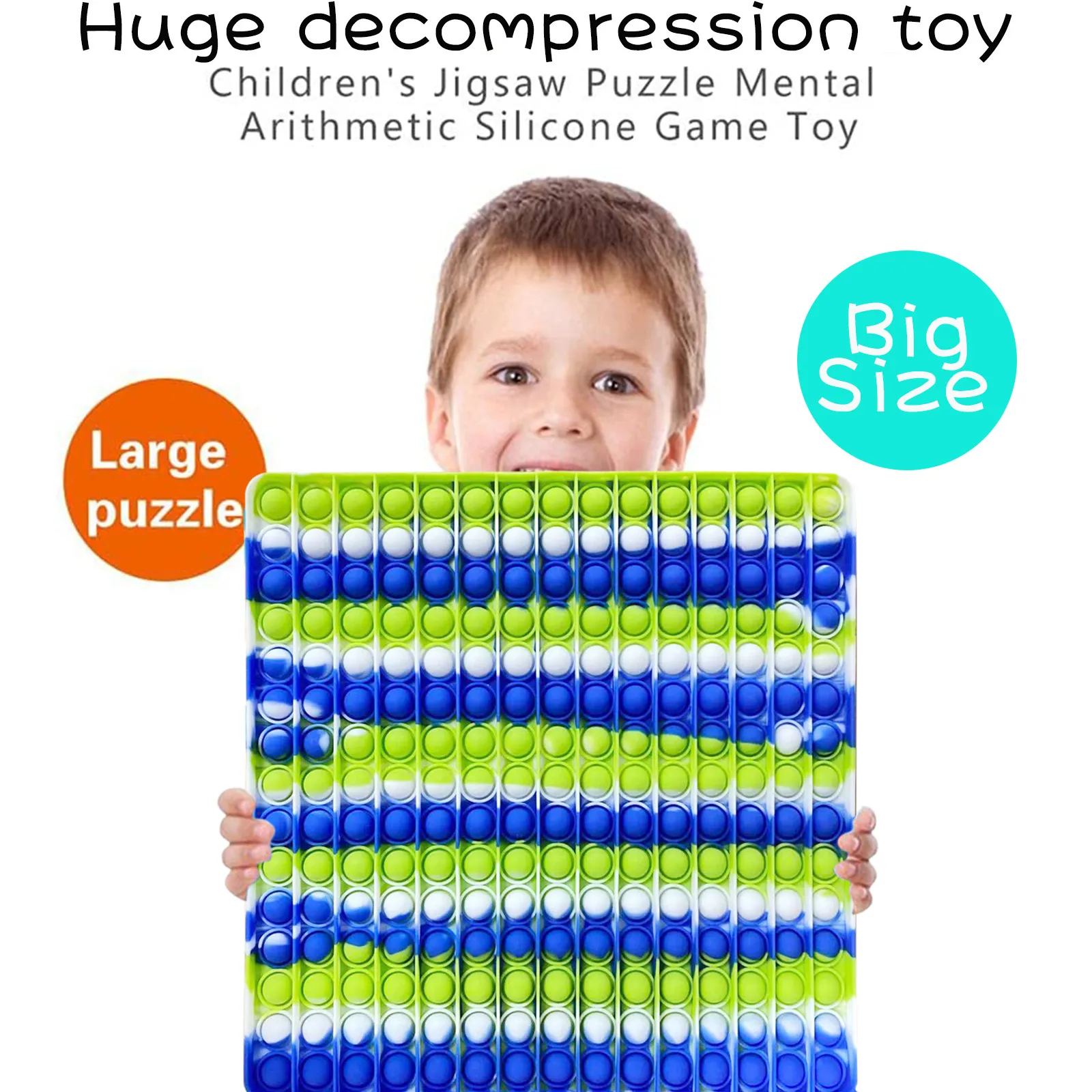 

Antistress 300mm Big Size Push Bubble Sensory Toys Autism Special Needs Squishy Stress Relief Toy for Kids Adult Fidget Toys