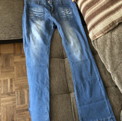 Женские модные джинсы с высокой талией расклешенные повседневные Широкие