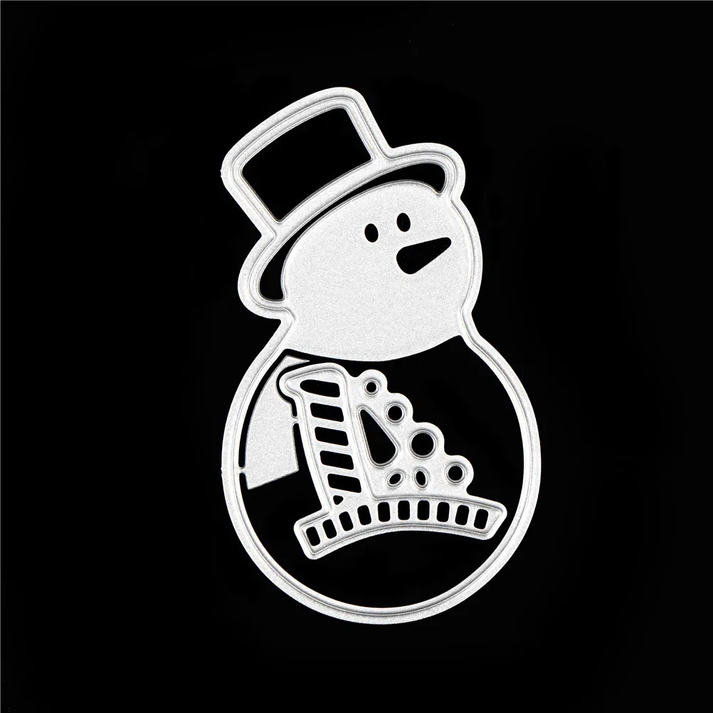 Полезный 1 шт. Счастливого Рождества Санта снеговик металлические режущие штампы