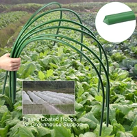 plant bracket arch greenhouse support hoop garden accessories curved household gardening supplies 0 8mm steel pipe brackets